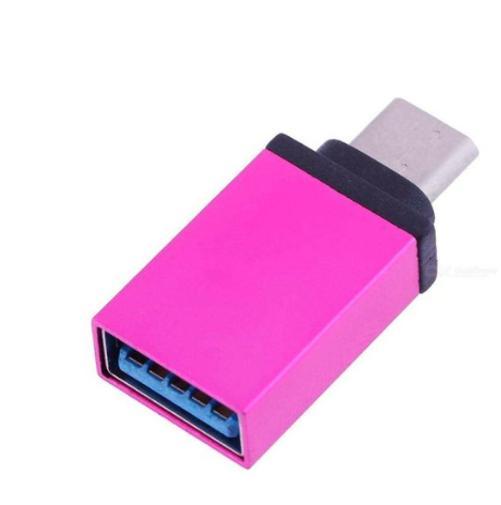 Miniatura Kit Adaptador Tipo C Usb + Adaptador P3Xp2 Fone E Microfone