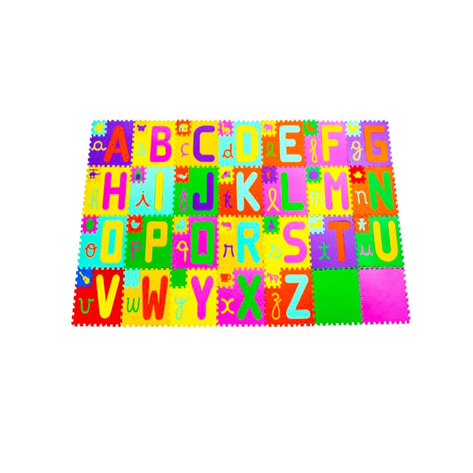 Miniatura Tapete Tatame Infantil Em Eva Alfabeto 28 Peças
