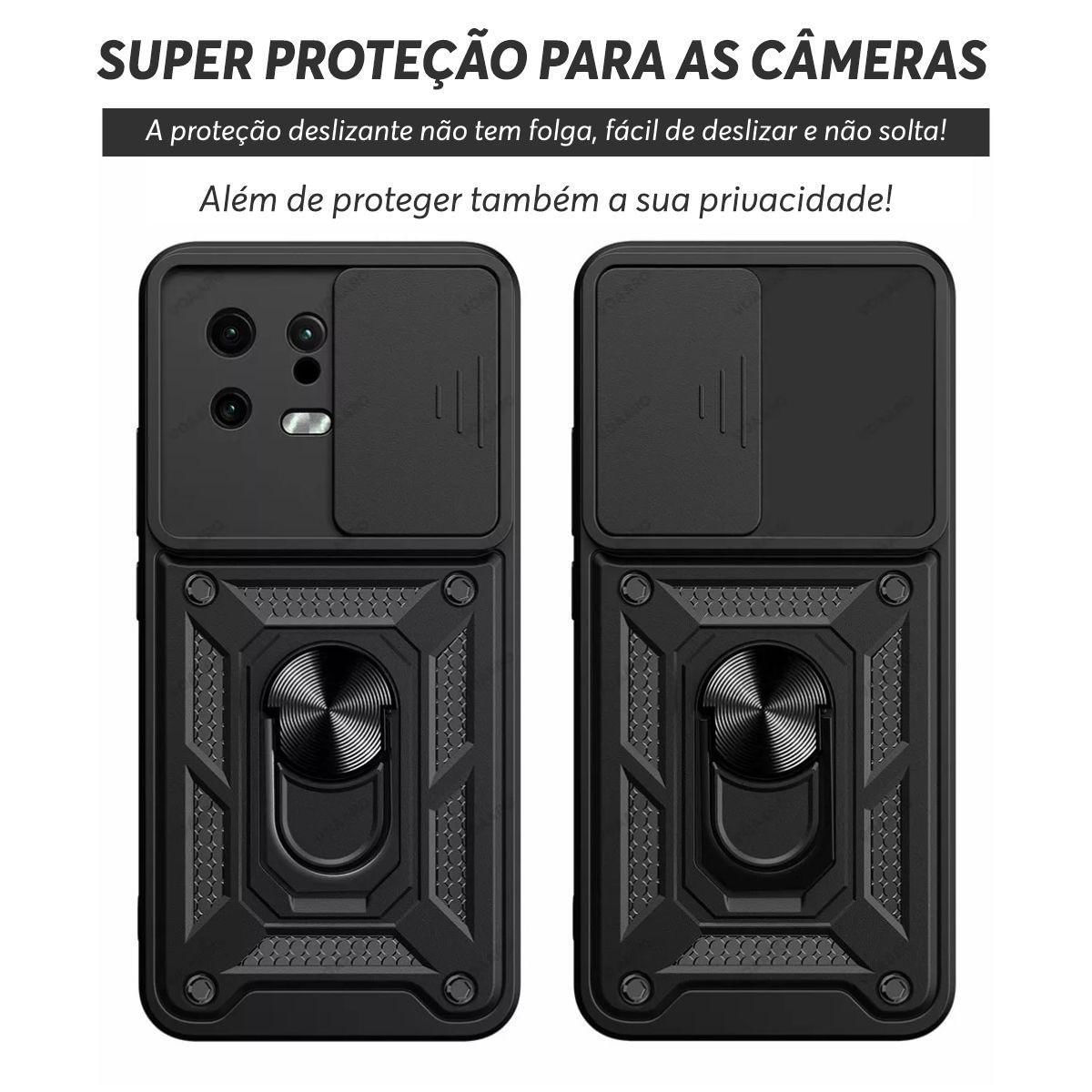 Capa Capinha Case Para Xiaomi Mi 13 Lite - Protetora Militar