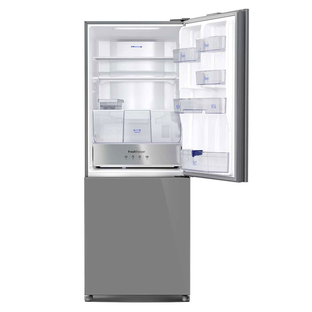 Miniatura Geladeira Panasonic Frost Free 450L Diamond Glass NR-BB65GVFMA Espelhado - 110V