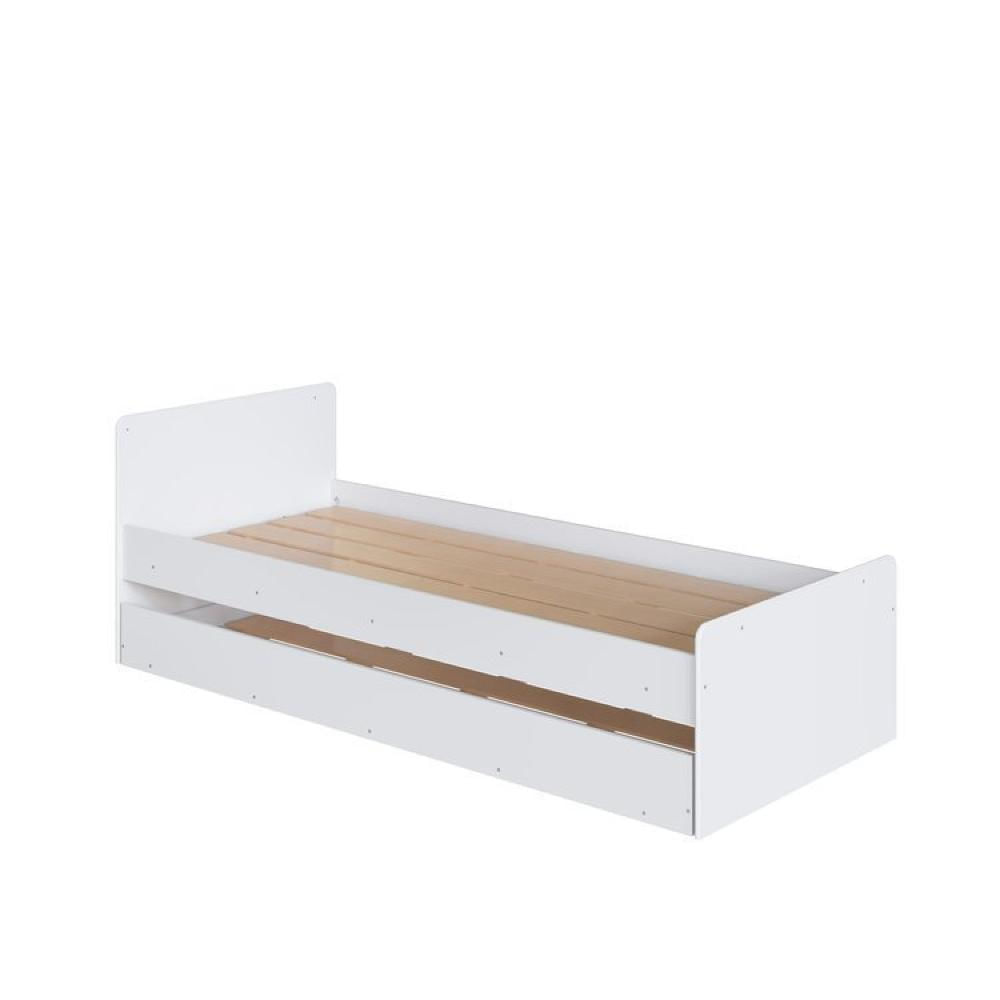 Berço Cama Multifuncional com Auxiliar 2 Colchões Branco