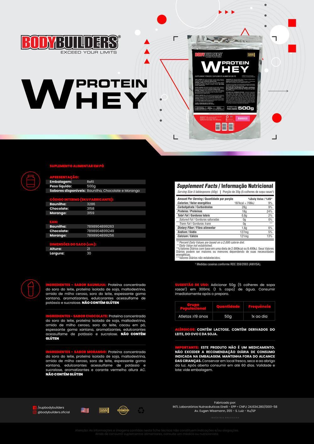 Miniatura Kit 3X Whey Protein 500G