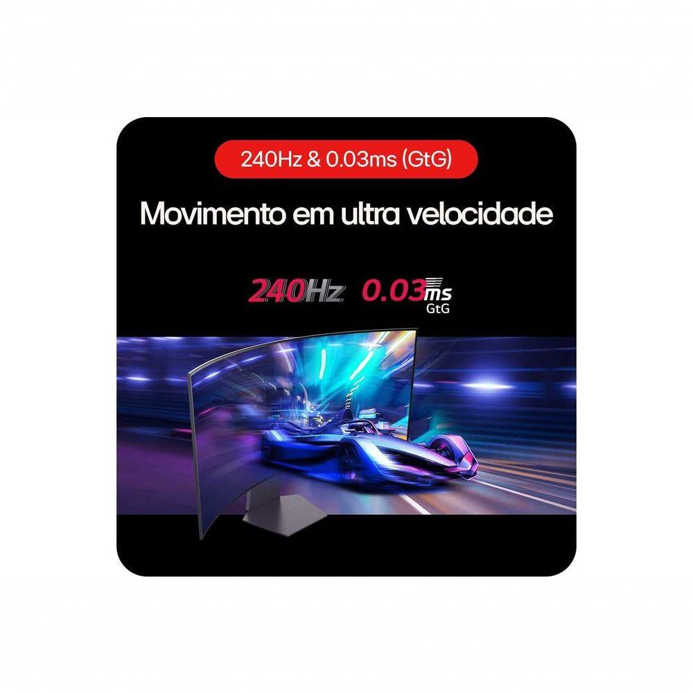 Monitor Gamer LG UltraGear OLED Curvo – Tela OLED 45” QHD HDR400 Trueblack 240Hz 0,03ms (GtG) NVIDIA G-SYNC