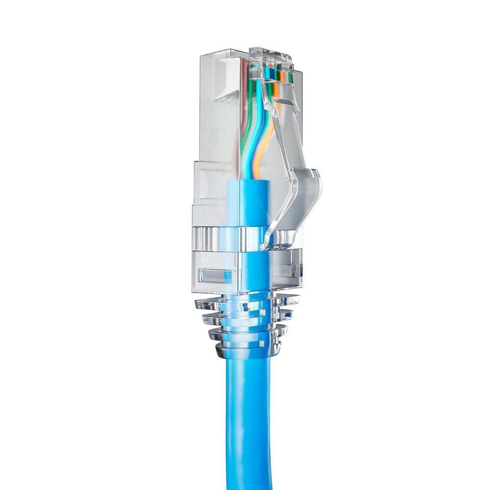 Miniatura Patch Cord U/utp Cat.5e Cmx T568a/b 10 Metros Azul 35104012