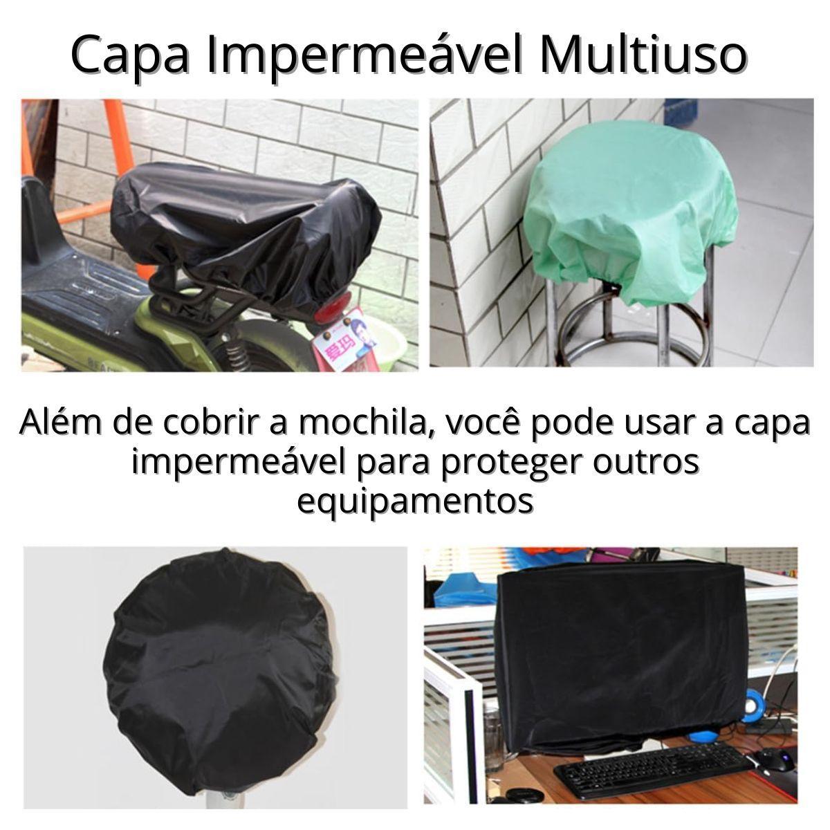Miniatura Capa Para Mochila Multiuso Impermeável À Prova D'Água Areia