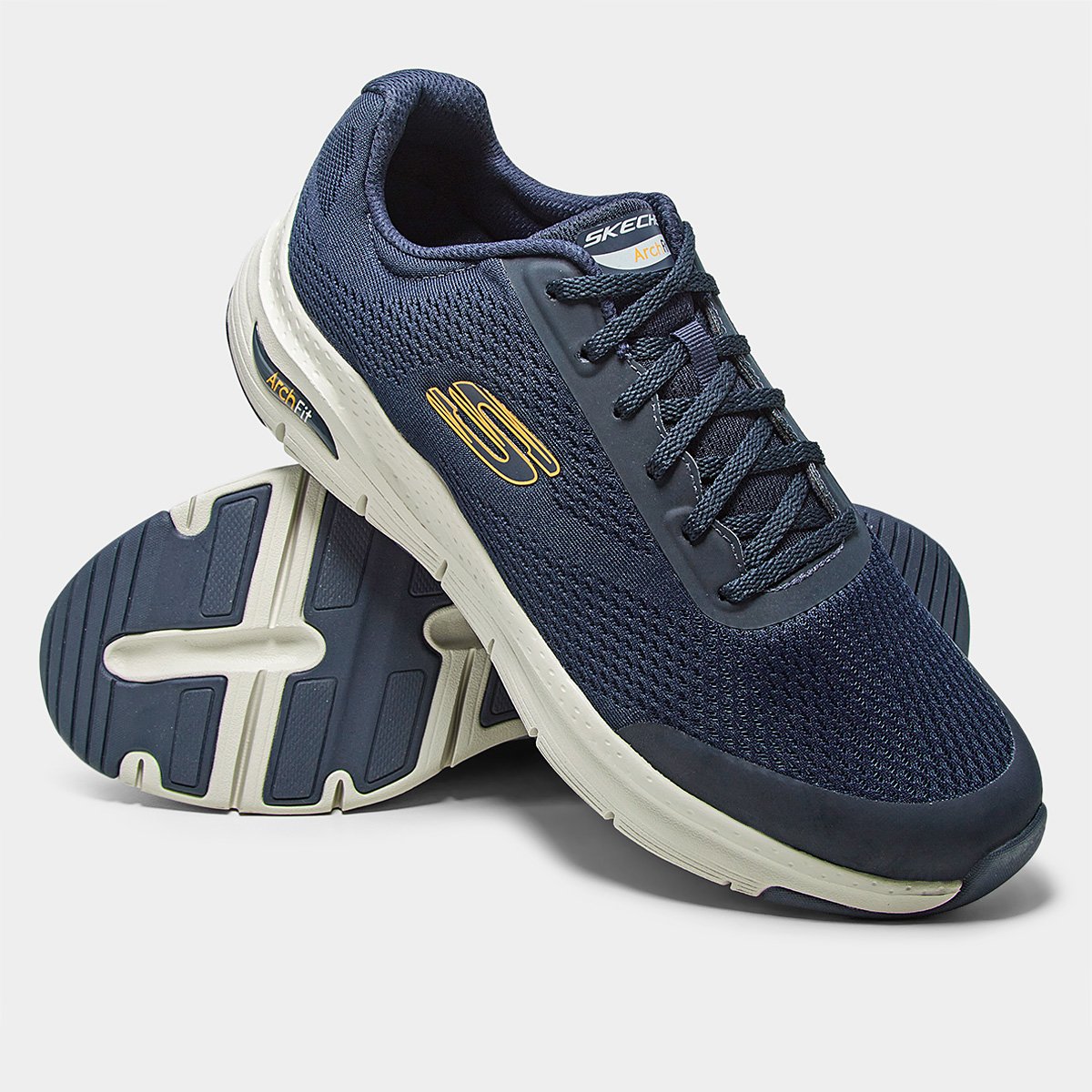 Miniatura Tênis Skechers Arch Fit Masculino Azul Escuro - 44