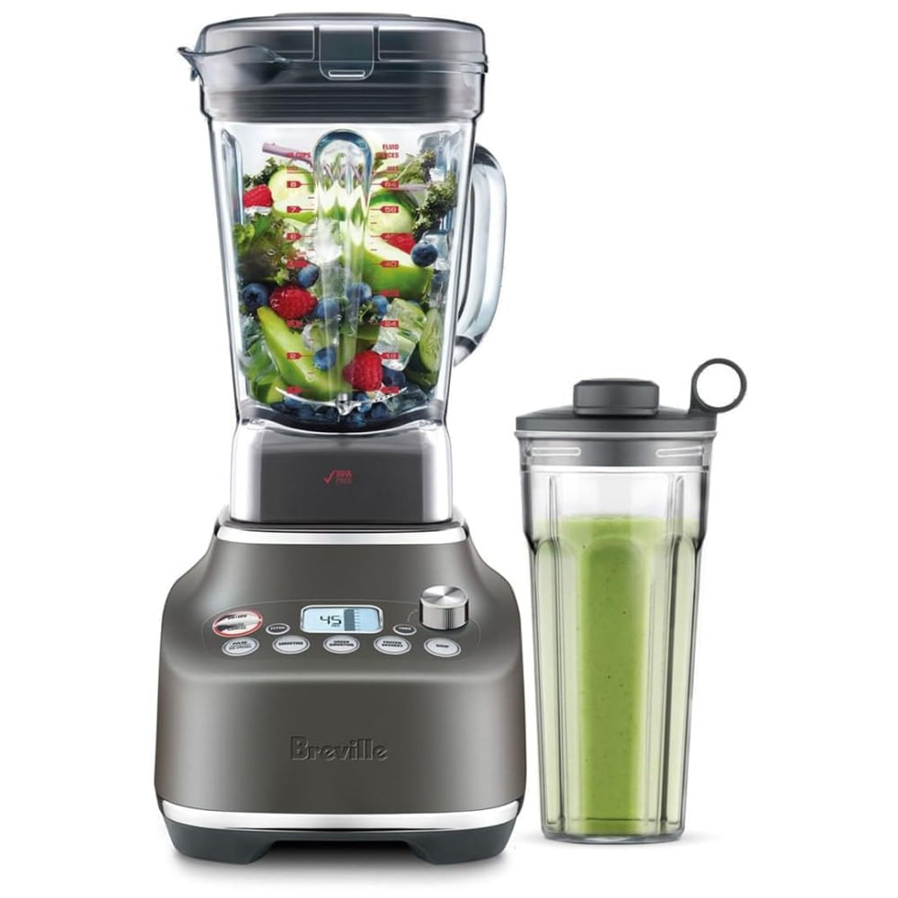 Miniatura Liquidificador Breville BBL920OYS Super Q de Grau Comercial para Casa,