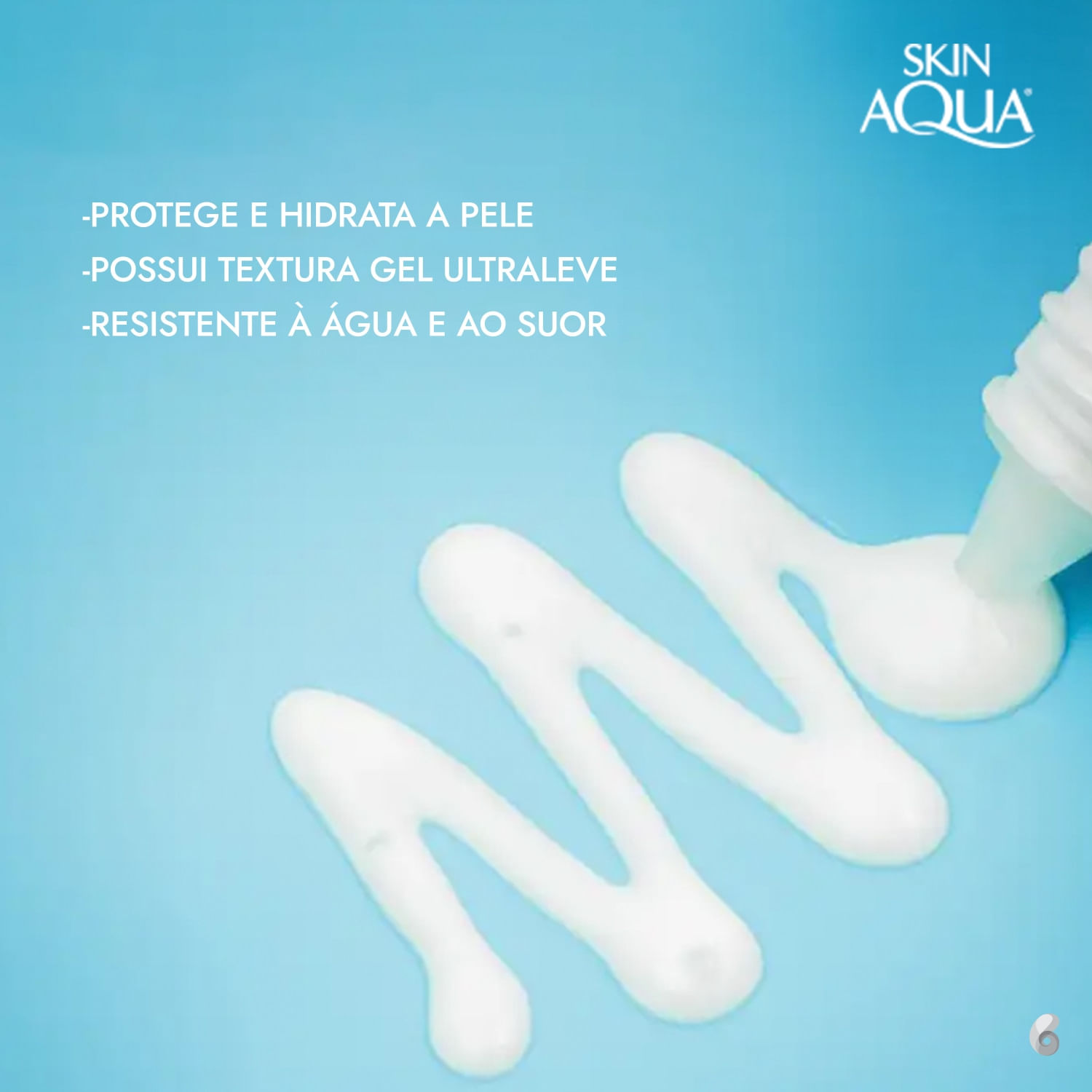 Miniatura Skin Aqua UV Super Moisture Gel FPS50 - Protetor Solar 165g