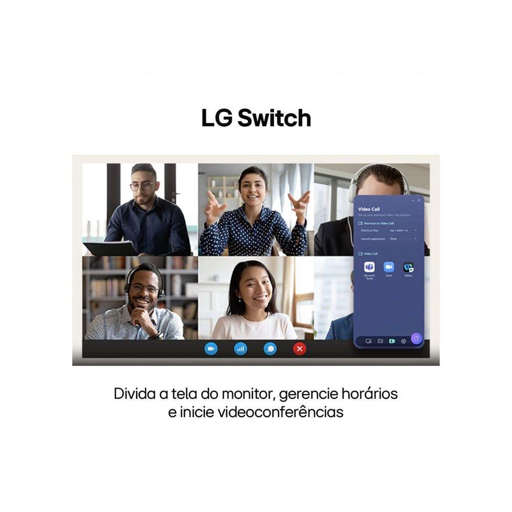 Monitor LG 38WR85QC-W UltraWide Curvo QHD+ IPS 144Hz E Thunderbolt 4