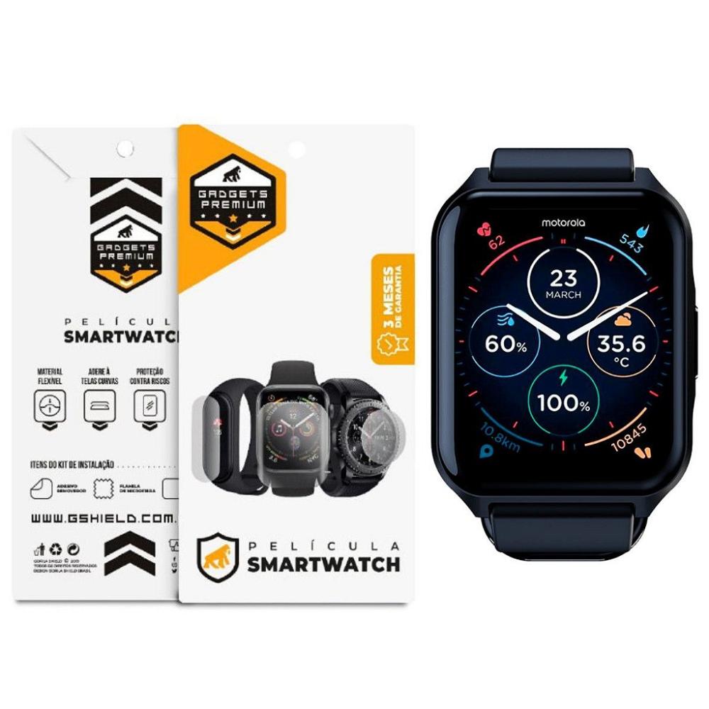Miniatura Película para Smartwatch Moto Watch 70 -Hydrogel HD- Gshield