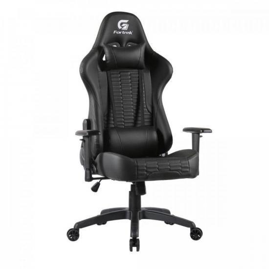 Miniatura Cadeira Gamer Fortrek Cruiser Preta - Conforto e Ajustável