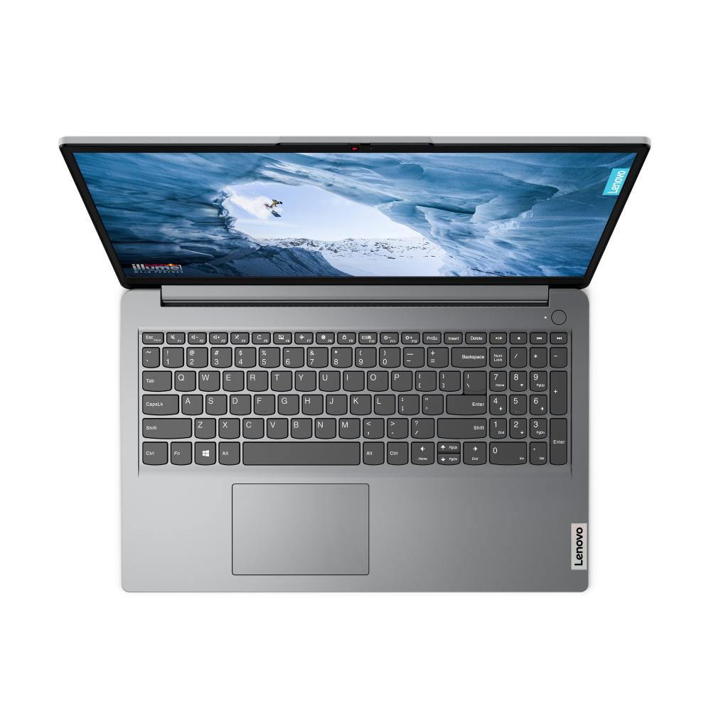 Notebook Lenovo IdeaPad 1 15IRU7 Intel Core i3-1315U 8GB 256GB SSD Windows 11 15.6" - 83QJ0001BO Cloud Grey