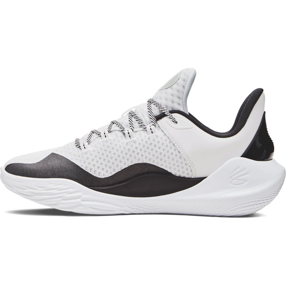 Miniatura Tênis de Basquete Under Armour Curry 11 Bruce Lee Wind Branco - 39