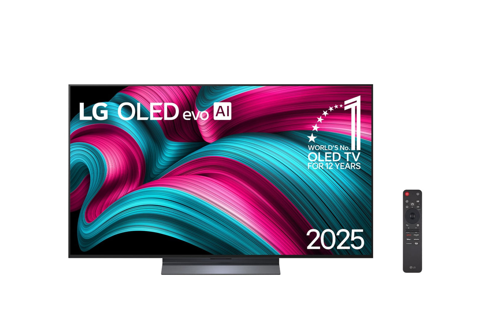 Smart TV LG OLED evo AI C5 65 Polegadas (OLED65C5PSA): brilho incomparável e imagem perfeita em 4K