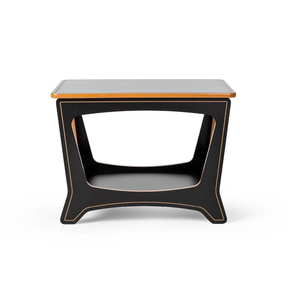 Miniatura Sapateira para Quarto 60cm Chad 100% Mdf Preto