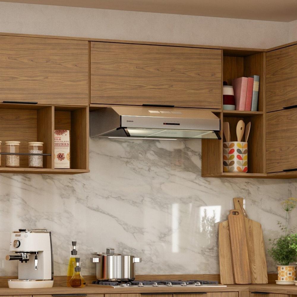 Miniatura Armário Aéreo 1 Porta Basculante 80cm Toscana Espresso Móveis Freijó