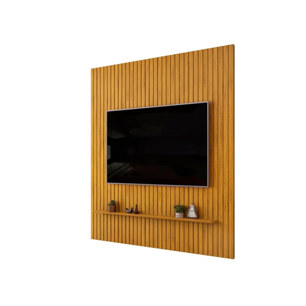 Miniatura Painel Ripado Trento 250x240cm em Mdf Cedro