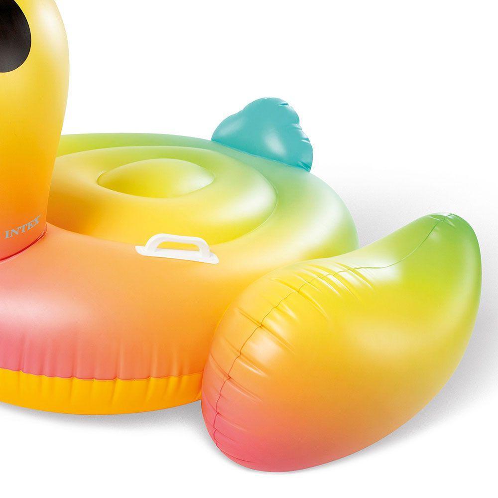Miniatura Boia Inflável Grande Pato Amarelo 147cm Intex
