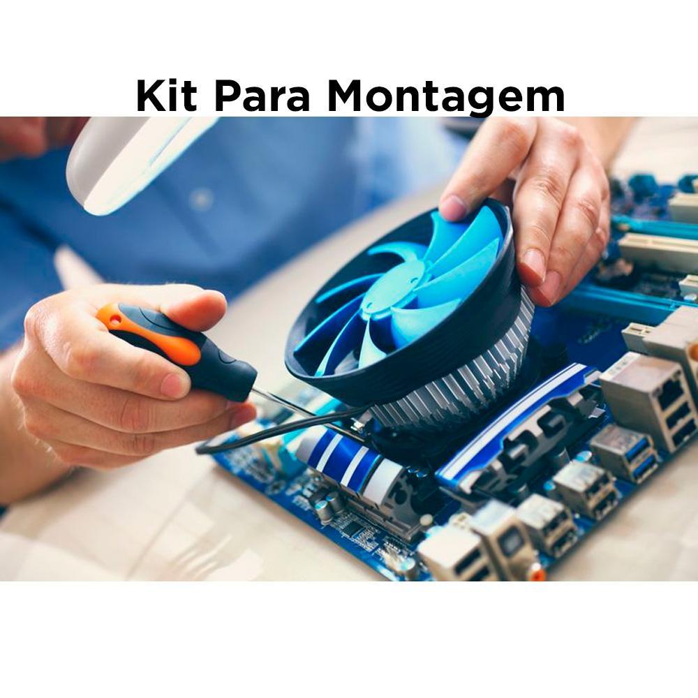 Kit Placa Mãe H110, Cooler 1151, I3-6100, Ram 8Gb, Ssd 256Gb