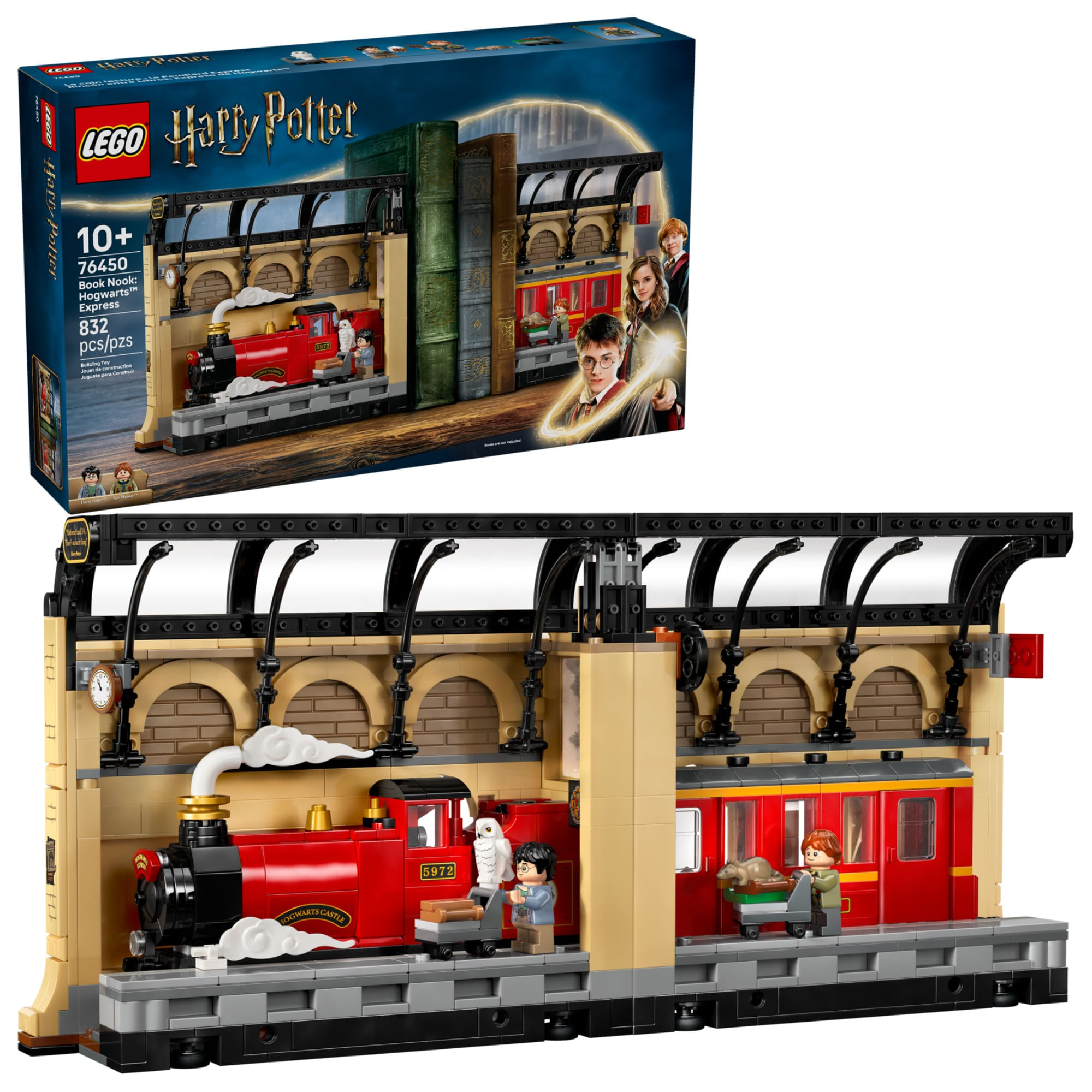 LEGO® Harry Potter™ - Aparador de Livros: O Expresso de Hogwarts™