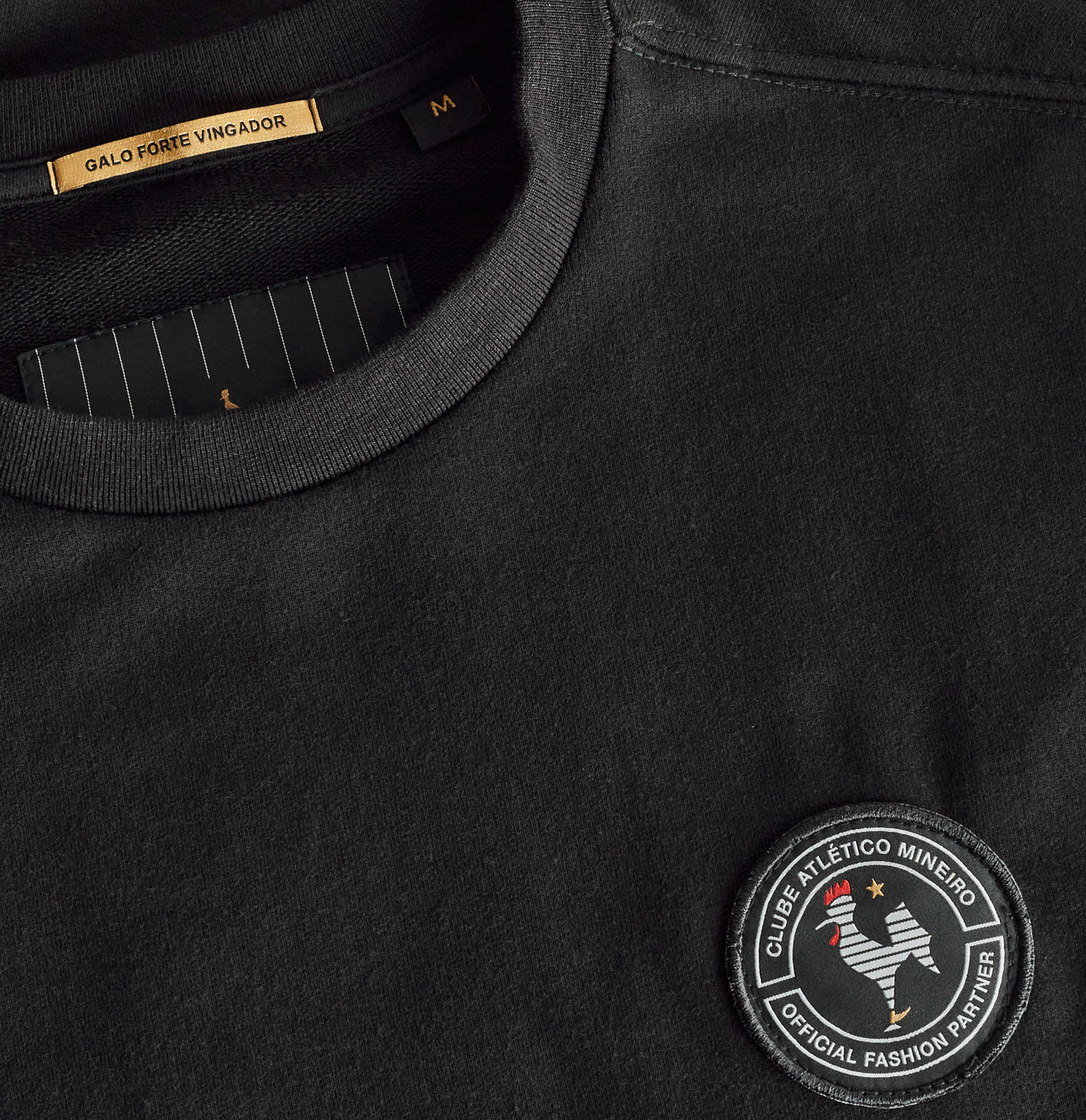 Miniatura Suéter Reserva Galo Volpi Preto G