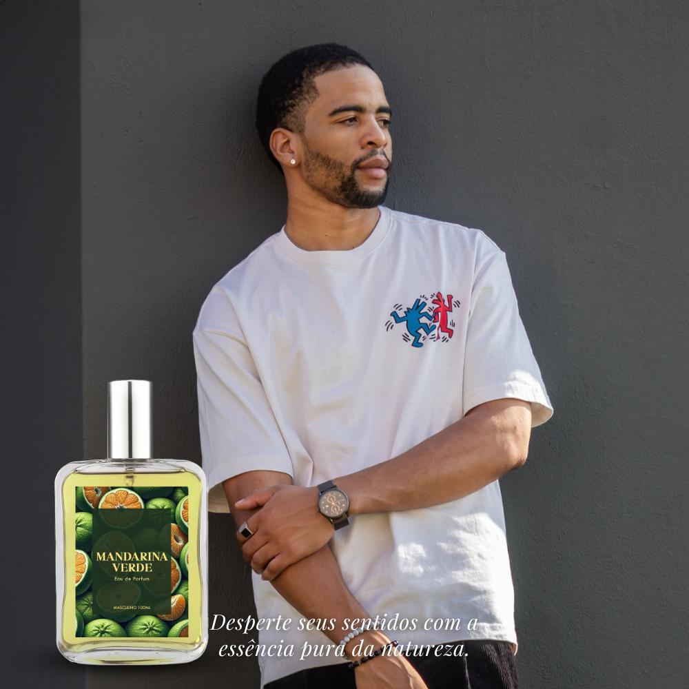 Miniatura Perfume Mandarina Verde Masculino 100Ml - Natural E Vegano