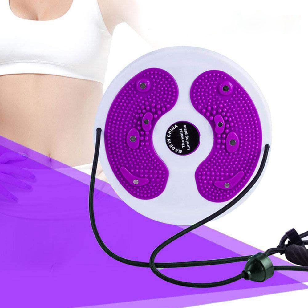 Miniatura Disco De Equilíbrio Exercício Com Elásticos Waist Twisting