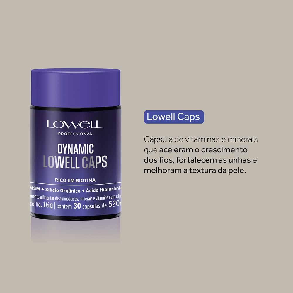 Miniatura Dynamic Lowell Lowell Caps 30 Capsulas 30 caps