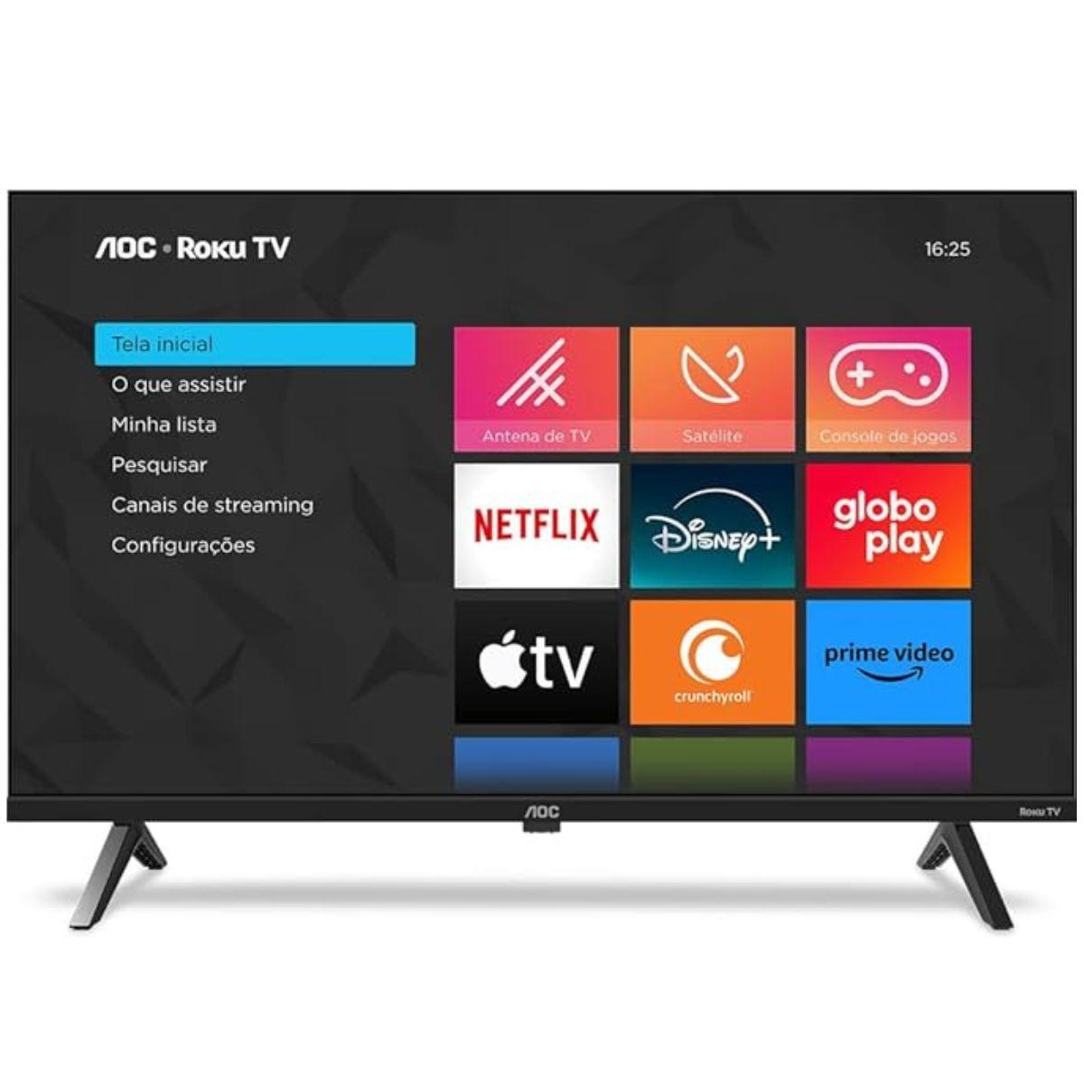 Miniatura Smart Tv 43 Full Hd Aoc Roku Tv 43S5045/78G Hdmi 1 Usb Wifi