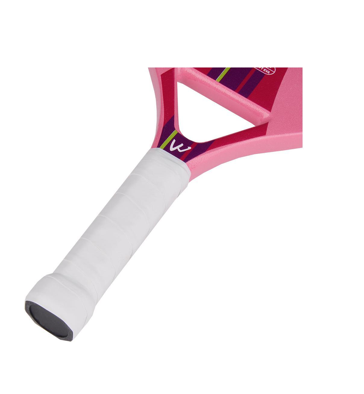 Miniatura Raquete Rosa Camewin Beach Tennis + Bolinha Tenis De Praia