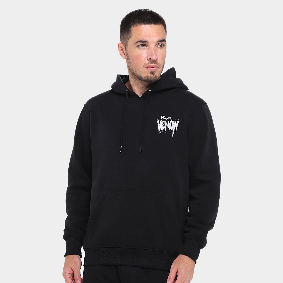 Miniatura Moletom Mooncity Venom Masculino Preto - M