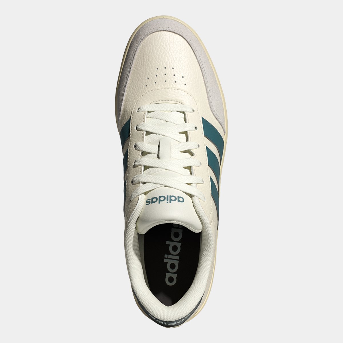 Miniatura Tênis Adidas Breaknet Branco+Verde - 34
