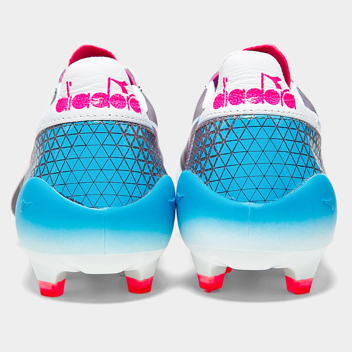 Miniatura Chuteira Campo Diadora Brasil Elite Veloce Gr Ita Lpx Unissex Branco+Azul - 38