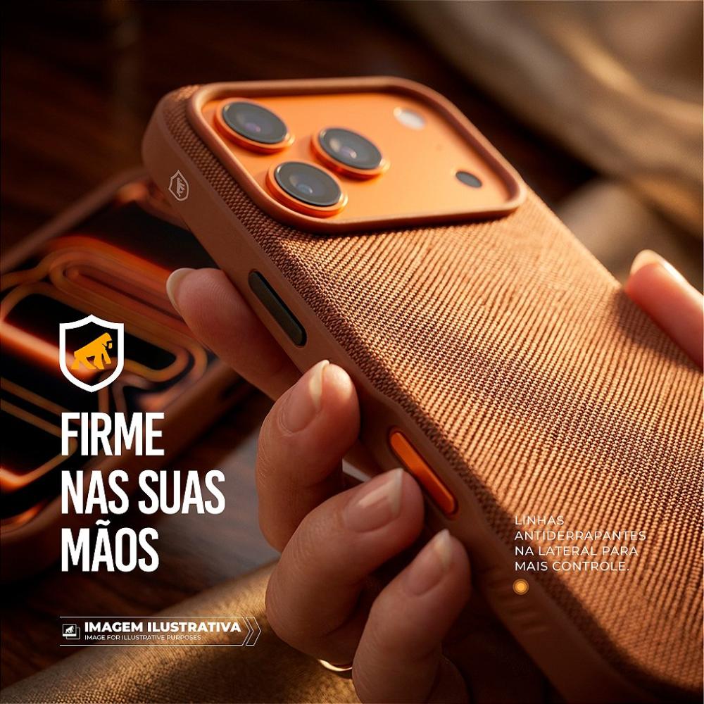 Capa para iPhone 17 Pro Max - Woov - Marrom - Gshield