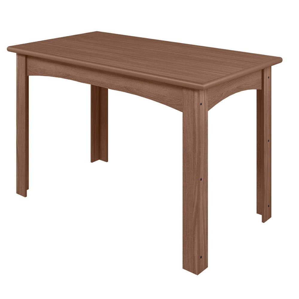 Miniatura Mesa Para Sala De Jantar Mali 1,56 X 0,84 Amêndoa