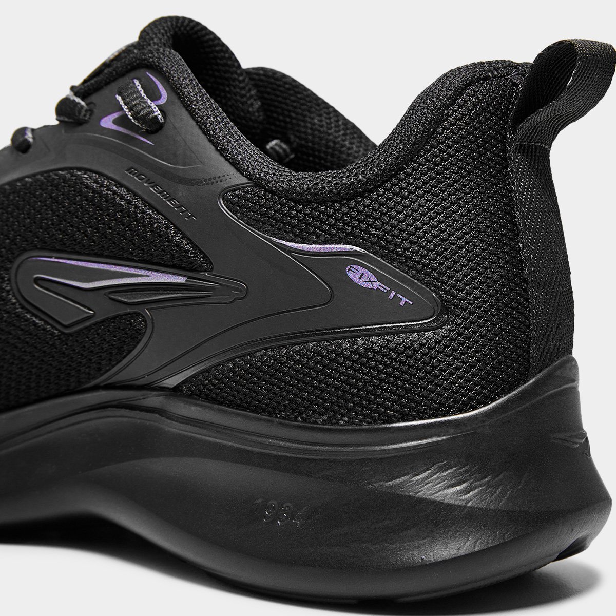 Tenis Rainha Fire Preto - 35