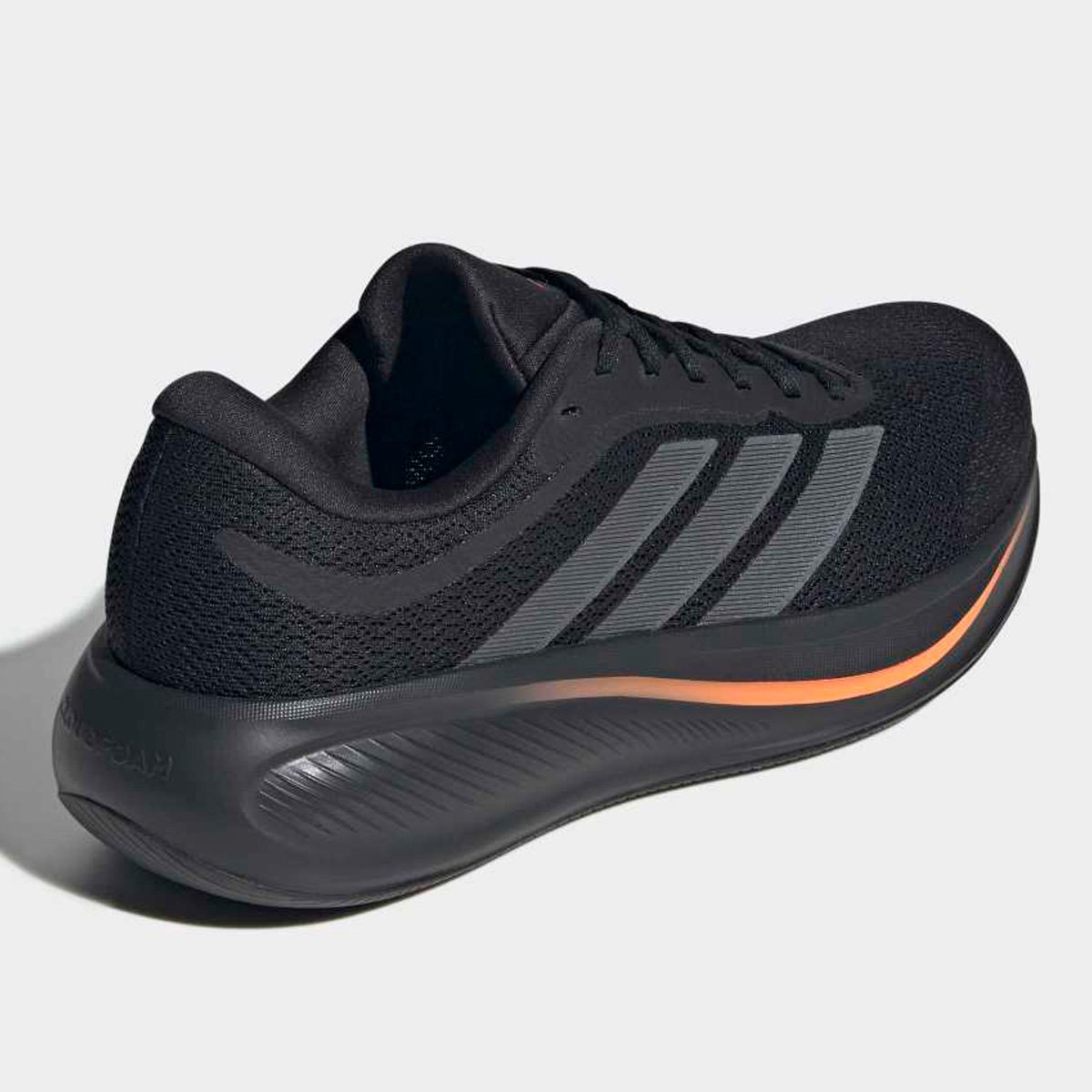 Miniatura Tênis Adidas Response Runner 2 Preto+Laranja - 34