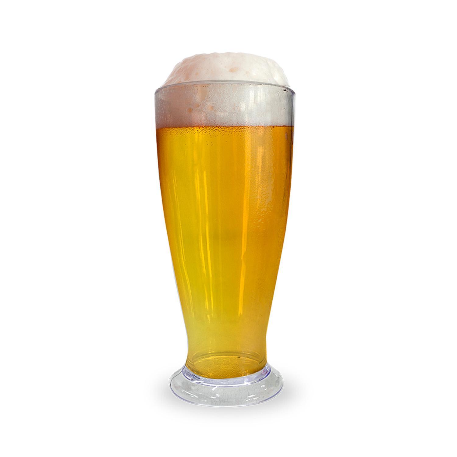 Miniatura Kit 8 Copo Tulipa Para Chopp Cerveja Acrílico 220Ml