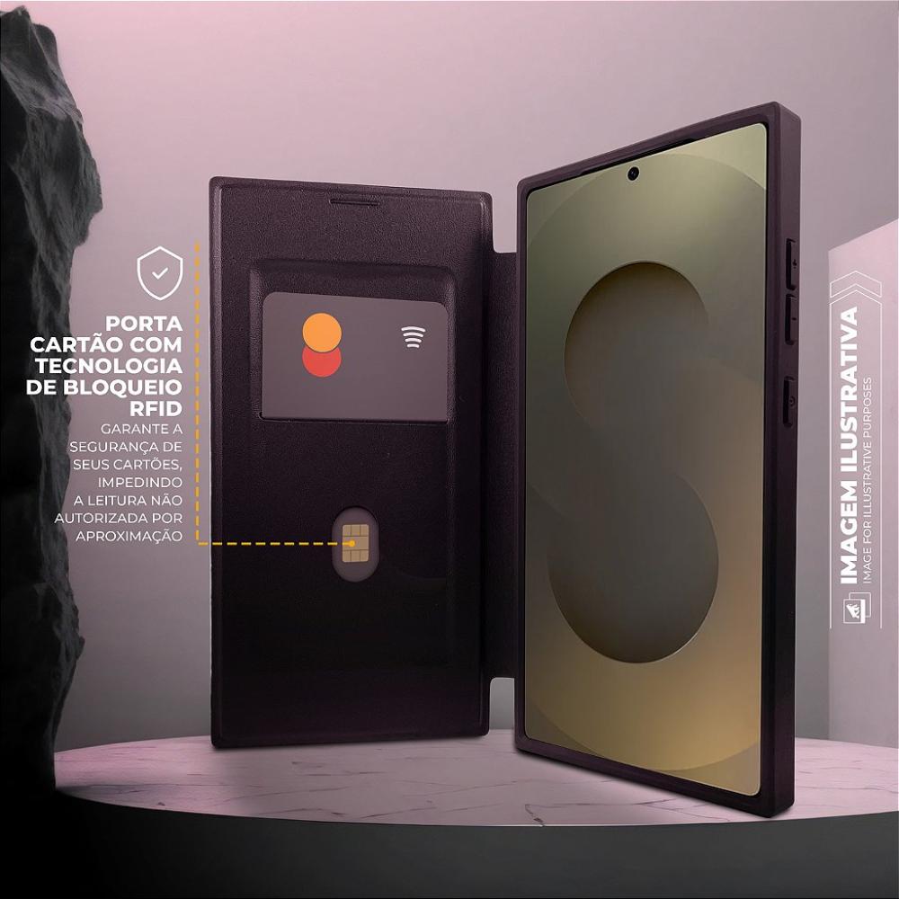 Miniatura Capa para Samsung Galaxy S25 Ultra - Carteira Dual - Gshield