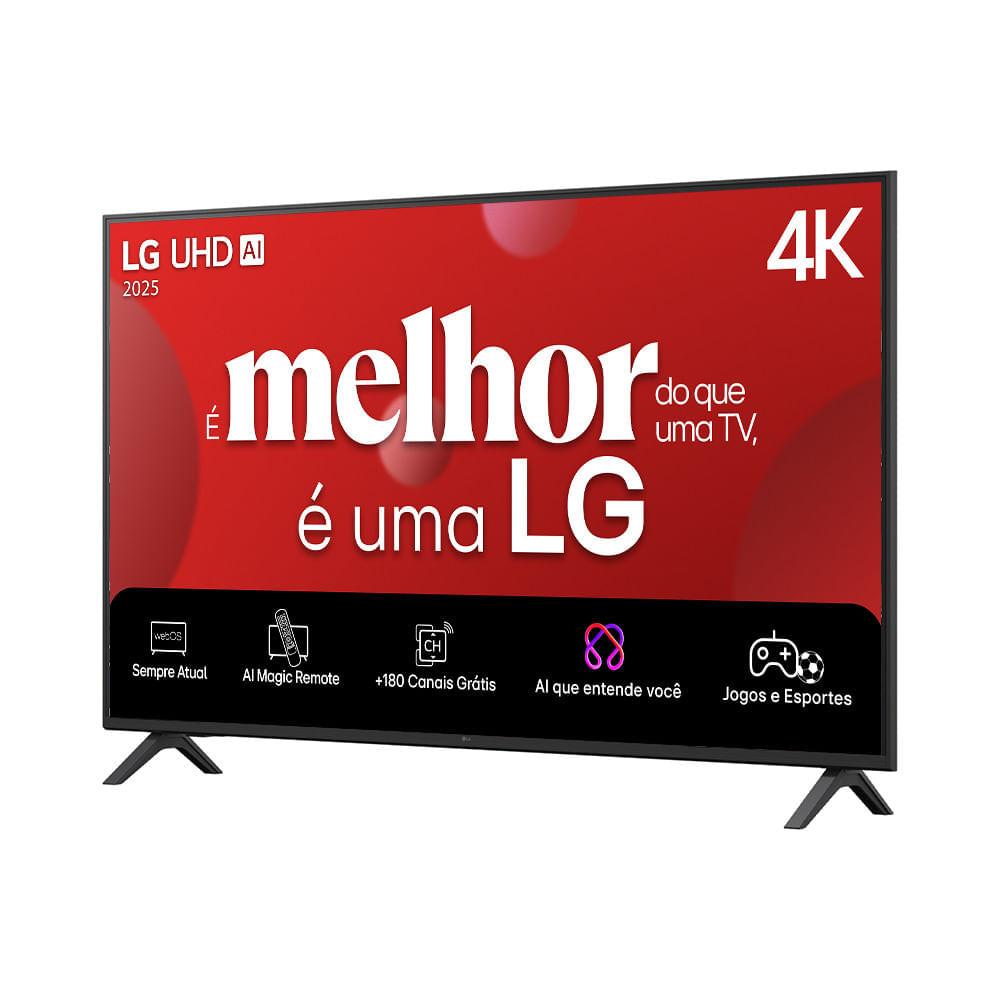 Smart TV LG 50" UHD AI 4K UA85 2025 50UA8550PSA