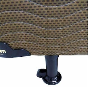 Cama Box de Casal Ortobom Magnyfic com Ortopillow e Molas Ensacadas 65x138x188cm - Marrom/Bege