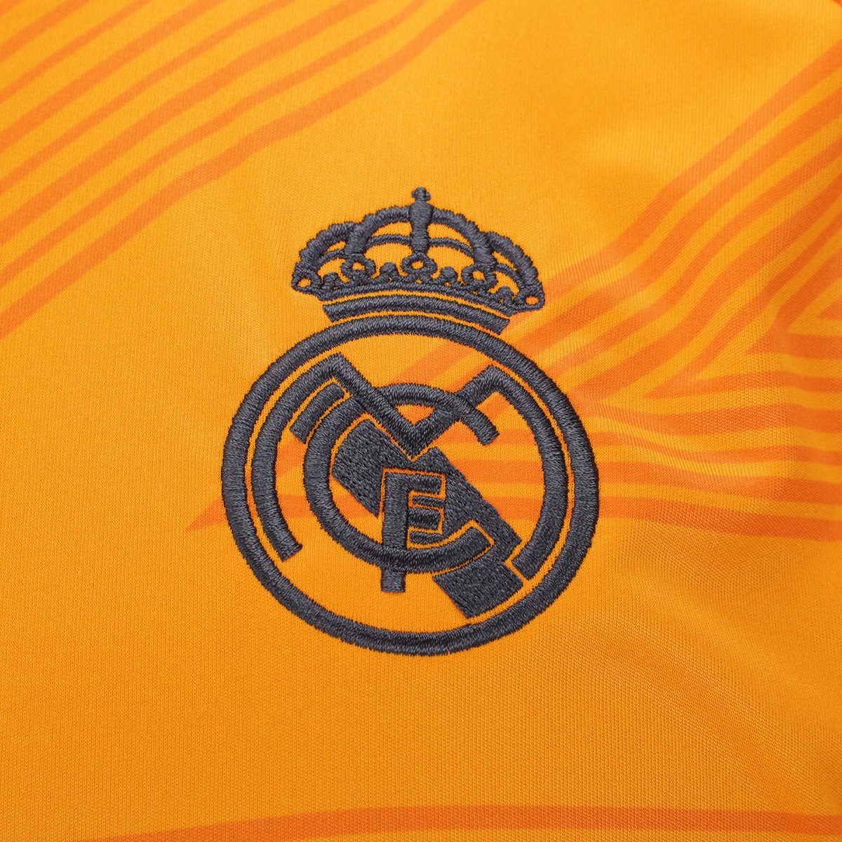 Miniatura Camisa Real Madrid Away 24/25 s/n° Torcedor Adidas Masculina Laranja - EGG