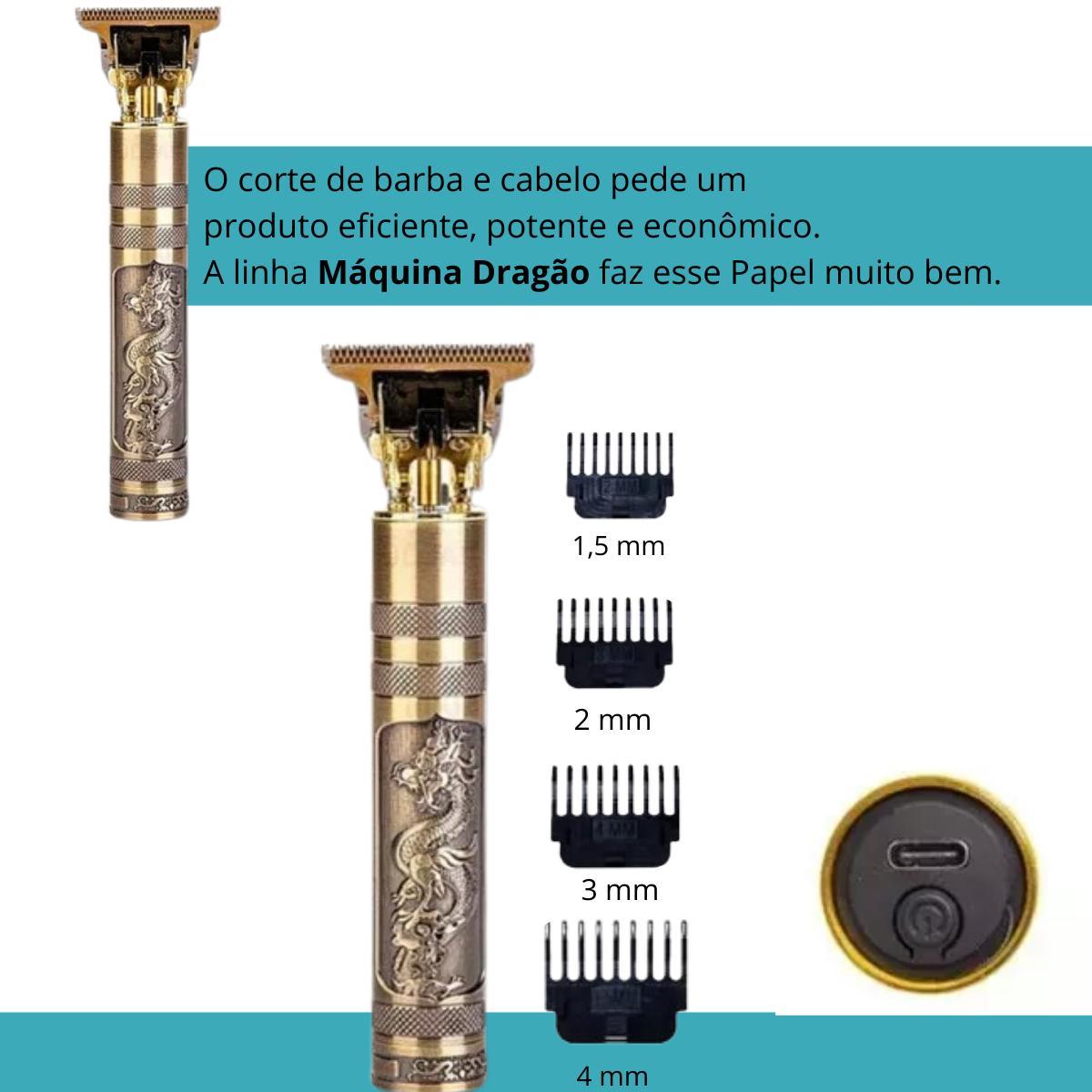 Miniatura Máquina De Cortar Cabelo Lâmina De Precisão Cor Preta