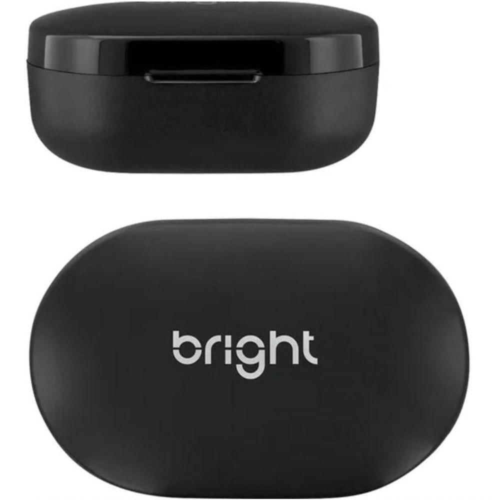 Miniatura Fone De Ouvido Bright Max Sound Bluetooth Preto
