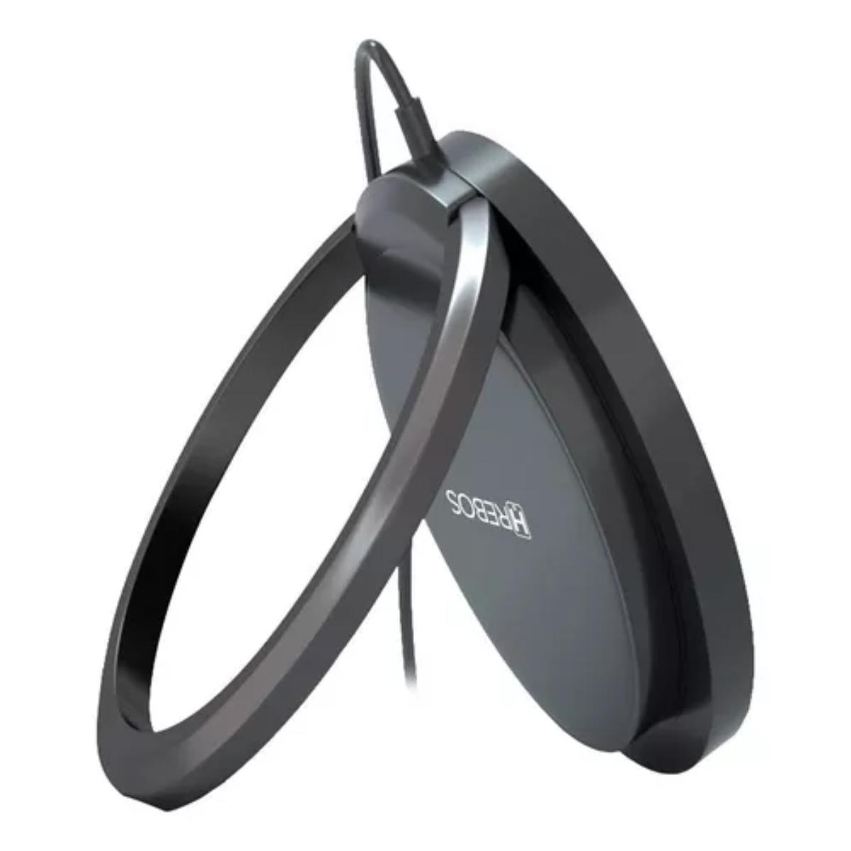 Carregador Por Indução 18W Hrebos Turbo Com Magsafe Indutor