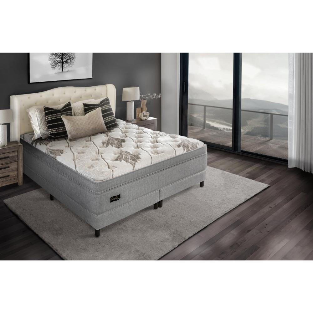 Miniatura Colchão King Molas Ensacadas Olimpo 193x203x40cm Probon Allen/Natural