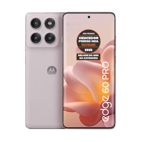 Miniatura Smartphone Motorola Edge 60 Pro 5G Off White 512GB, 12GB RAM + 12GB Ram Boost, Tela 6.7" 120Hz, Câmera Sony LYTIA 700C 50MP e Dimensity 8350 Extreme