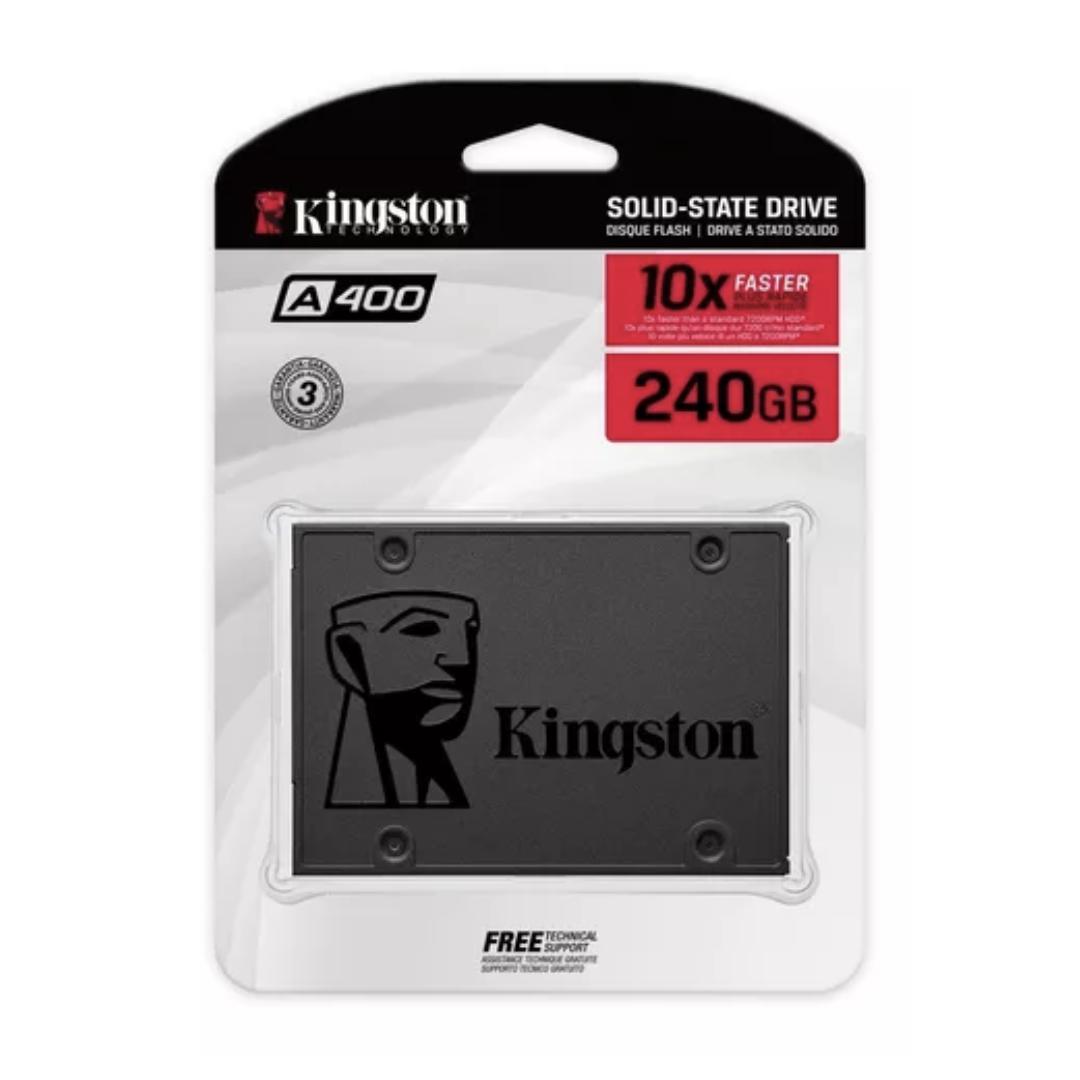 Miniatura Hd Ssd 240Gb Sata 3 Kingston A400 2.5 Novo Lacrado