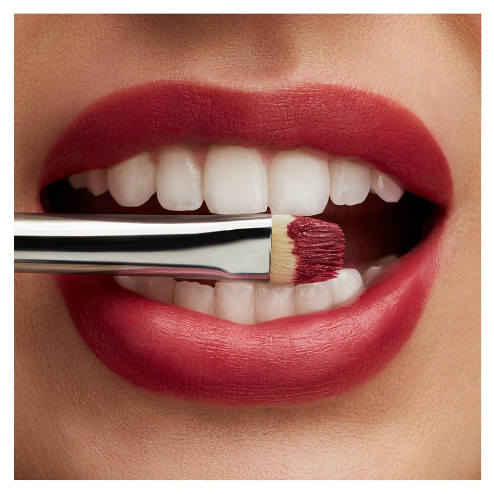 Miniatura Batom Labial MAC Lustreglass Lipstick Tons Escuros Beam There Done That