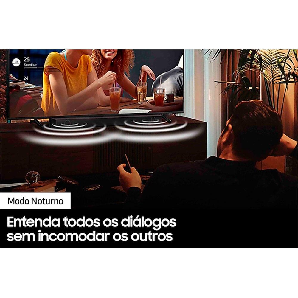 Soundbar Samsung HW-B550/ZD, 2.1 Canais, Bluetooth, Subwoofer Sem Fio Bivolt